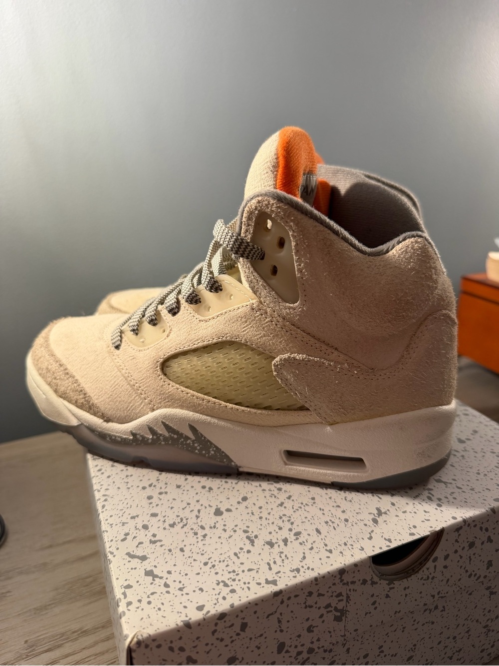 Nike Big Kids Air Jordan 5 Retro SE Craft with Box